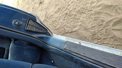 1989 Olds Cutlass Calais Driver Left Lower Kick Trim Panel Oem Blue 2 Door