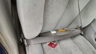 2006-2007 Hyundai Sonata Passenger Right Front Seat Belt Retractor Shoulder Gray