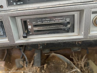1984 Pontiac Sunbird Temperature Control Module In Dash Heater Ac Head Unit Oem