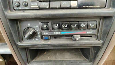 1991-1996 Infinity G20 Temperature Control Module In Dash Heater Ac Head Unit