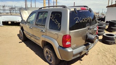 02-06 Liberty Passenger Right Rear Power Window Regulator With Motor Oem Back