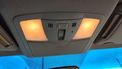 07-09 Nissan Altima Center Overhead Console Dome Light Map Lamp Cubby Charcoal G