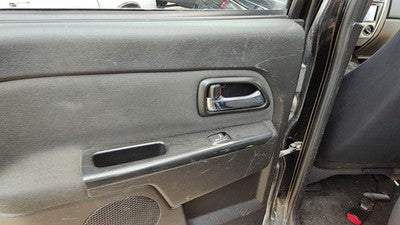 2007-12 Gmc Canyon Driver Left Rear Door Trim Panel With Switches Back Ebony 19J