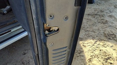 1989 F250 Pickup Passenger Right Front Door Latch With Rods/Cables Oem