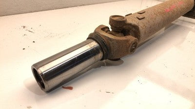 01-03 Silverado 2500 Hd Rear Drive Shaft Back Driveline 2 Piece 4X4 8.1L Allison