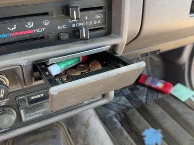 1989-1995 Isuzu Pup Ash Tray Assembly Oem Slide Out Dash Gray 8970004092