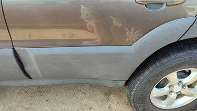 05 06 Mazda Tribute Driver Left Rear Moulding From Door Back Trim Strip Gray Cx