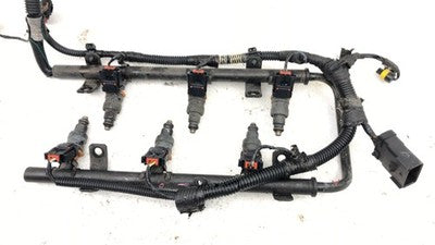 1994-2000 Town & Country Complete Fuel Rail With Injectors Set Loaded Oem 3.8L