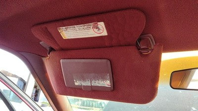 1998 Buick Lesabre Driver Left Sun Visor Oem Red