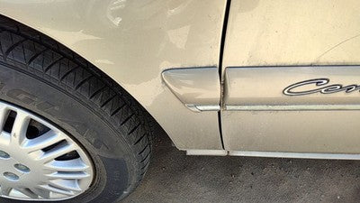 Buick Century Driver Left Moulding From Fender Oem Trim Strip Gold 49U