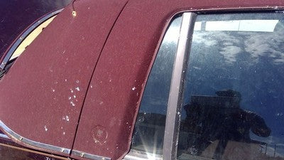 93 Cadillac Fleetwood Passenger Right Rear Vent Window Back Door Glass Wh Frame