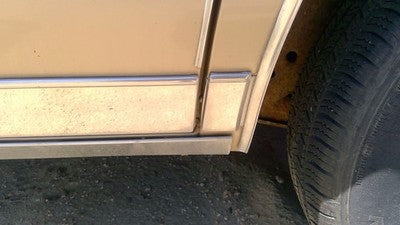 1985 Olds 88 Driver Left Rear Moulding On Quarter Panel Oem Chrome