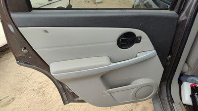 05-07 Chevy Equinox Driver Left Rear Door Trim Panel With Switches Back Gray 142