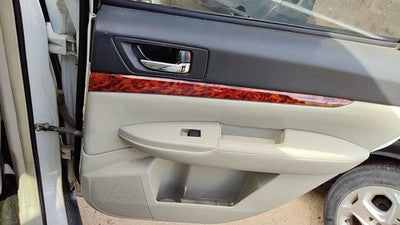 12 Subaru Legacy Outback Passenger Right Rear Door Trim Panel Wth Switches Ivory