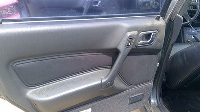 1991 Mitsubishi Galant Vr-4 Driver Left Rear Inside Door Trim Panel Back Black