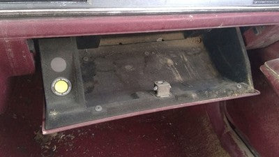 1990 Olds Eighty Eight Glove Box Assembly Complete Door With Latch Oem Red