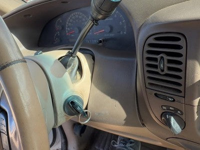 1997-2004 Ford F150 Steering Column Assembly Oem Tan Ex