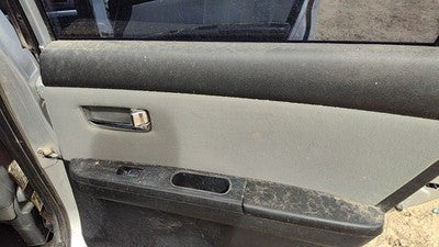 10 Sentra Sr Passenger Right Rear Inside Door Trim Panel With Switches Back Gray