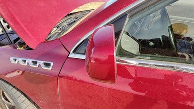 06-08 Lucerne Driver Left Side Mirror Door Mounted Crimson 86U Memory Signal