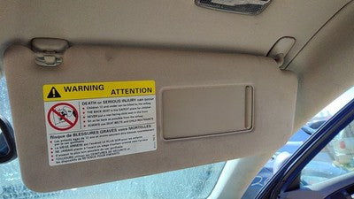 2000-2004 Audi A6 Passenger Right Sun Visor Oem Tan 4B0857552M28Y