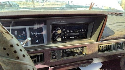1985-1996 Olds Ciera Trim Bezel Around Speedometer Oem Dash Surround Panel Red