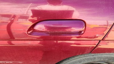 1995 Chevy Lumina Driver Left Rear Outside Door Handle Oem Back Red