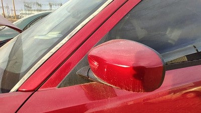 06-10 Dodge Charger Driver Left Side Mirror Door Mounted Prh Inferno Red Crystal