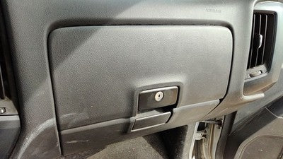 14-19 Silverado 1500 Upper Glove Box Assembly Complete Door With Latch H2r Gray