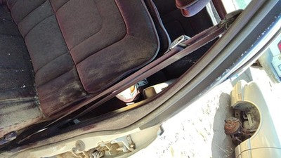 1989 Buick Century Driver Left Front Seat Belt Retractor Oem Shoulder Red