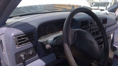 1999 Ford F250 Super Duty Trim Bezel Around Spedometer Dash Surround Panel Blue