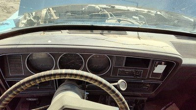 1984-1986 Dodge D350 Trim Bezel Around Speedometer Oem Dash Surround Panel
