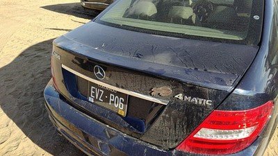 2008-2014 Mercedes C300 Rear Spoiler Back Wing Oem Lunar Blue 890 2047900388