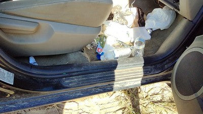 2011 Toyota Rav-4 Passenger Right Lower Kick Trim Panel Oem