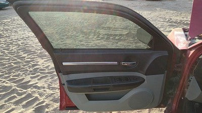 08-10 Charger Driver Left Front Door Trim Panel With Master Switch Db Slate Gray