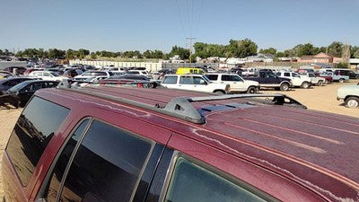 1997 Ford Expedition Luggage Rack Cross Bars Only Oem Roof