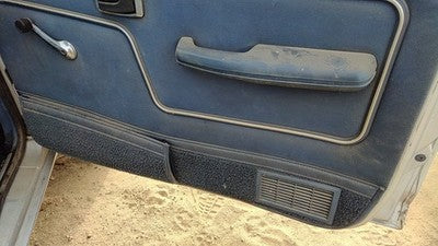 1987 Ford Ranger Passenger Right Front Door Trim Panel Manual Blue