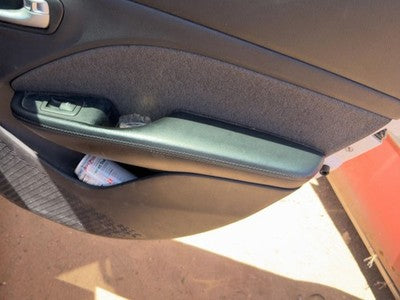 13 Dodge Dart Passenger Right Rear Door Trim Panel With Switches Back Black B7X9