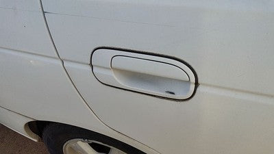 2000-2003 Nissan Sentra Passenger Right Rear Outside Door Handle Back White Qm1