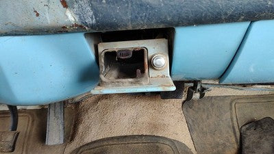 1973 Chevy C10 Ash Tray Assembly Oem Slide Out Dash Blue