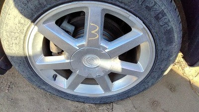 2005 Cadillac Sts 17 Aluminum Wheel Oem Rear Back 7 Spoke Rim Chrome