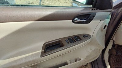 06-07 Impala Driver Left Front Door Trim Panel With Master Switch Neutral 52C