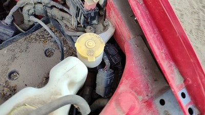 1995 Ford Aspire Windshield Washer Fluid Reservoir With Pump Oem Wiper Tank