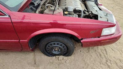 1992-2002 Cadillac Eldorado Passenger Right Front Fender Oem Crimson Red 86U