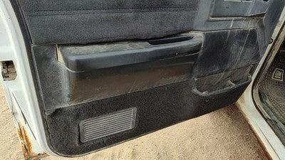 1993 Chevy S10 Blazer Driver Left Front Door Trim Panel With Master Switch Black