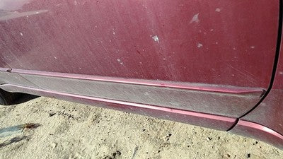 04-06 Galant Passenger Right Front Moulding From Door Trim Strip P06 Ultra Red