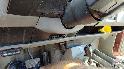 1986-1994 S10 Blazer Lower Dash Under Column Knee Bolster Trim Panel Oem Gray