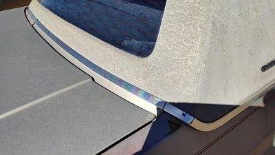 85 Grand Marquis Passenger Right Rear Chrome Trim Moulding Below Back Glass