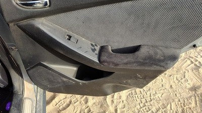 07-09 Altima Passenger Right Rear Door Trim Panel With Switches Back Charcoal G