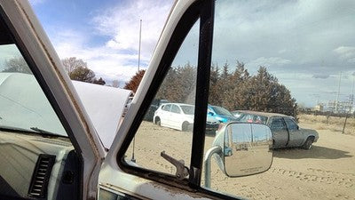 80-96 Gmc Van 3500 Passenger Right Front Vent Window Small Door Glass With Frame