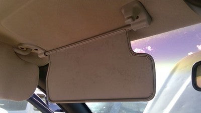 1994 Chrysler LHS Driver Left Sun Visor Complete Assembly Set OEM Gray 2 piece